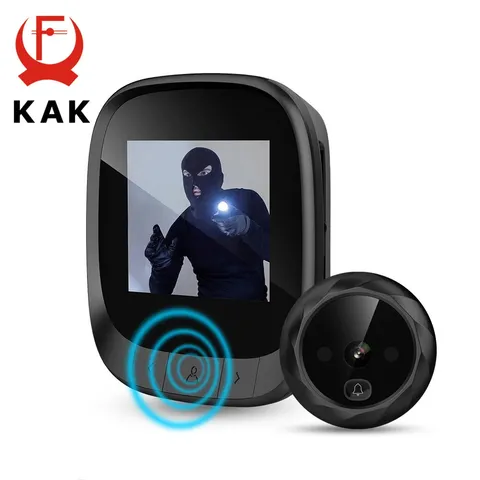 2.4" LCD Digital Door Viewer Peephole Camera IR Night Vision Photo Record