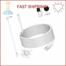 50ft Power Cable for Wyze Cam v4,Wyze Cam Pan v3,Wyze OG,Wyze Cam v3 and v3 Pro