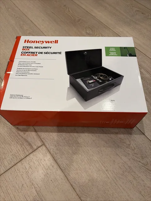 Honeywell 6104 Steel Security Safe Box