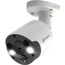 Swann Add-On DVR Bullet Security Camera with Sensor Spotlight, 4K Ultra HD Video