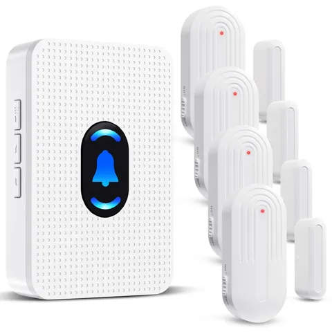 Daytech Wireless Door Chime System - 800ft Long Range, 20 Melodies, 5 Adjusta...