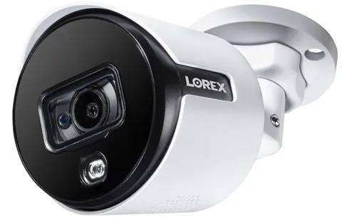 Lorex C581DA-Z 5MP HD CVI Deterrence Bullet Security Camera White CCTV Wired