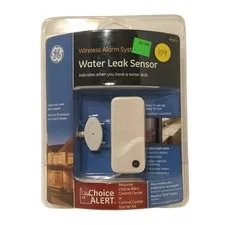GE Wireless Alarm System Water Leak Sensor 45133 REQ CHOICE ALERT CONTROL CENTER