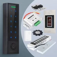 HOMSECUR Weatherproof IP66 APP WIFI PIN Access Control Touch Keypad
