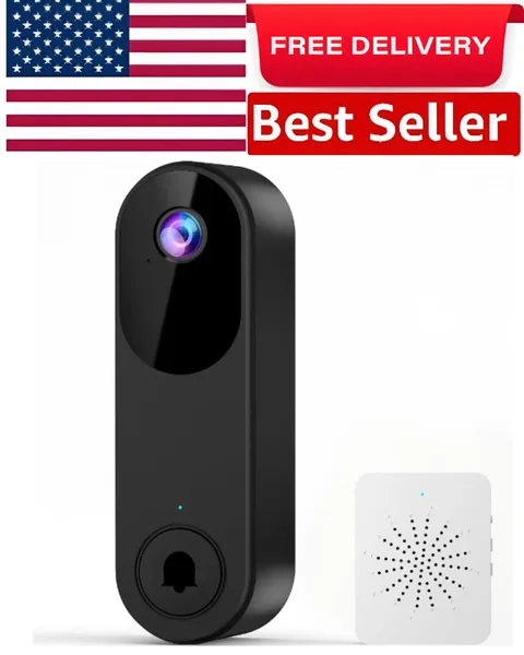 Ring Video Doorbell 1080p HD Camera WI-FI Night Vision Motion Detection Wireless