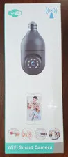 WiFi PTZ Smart Bulb Camera With 2 Way Audio, Lighting Function UNUSED OPEN BOX