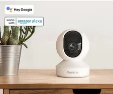 Reolink E1 Zoom Wireless Indoor Camera Night Vision Alexa Google Assistant Wi-Fi