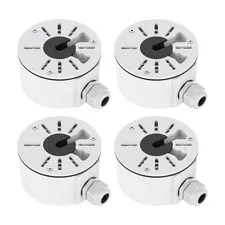Universal Waterproof Camera Junction Box(4 Pack), Metal Electric Enclosure, O...
