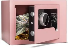 Digital Electronic Money Safe, Steel Security Lock Box with Keypad, Office Hotel