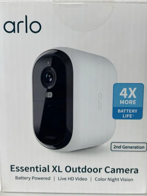 Arlo Essential XL 1080p Indoor/Outdoor Wireless Spotlight Surveillance Camera -