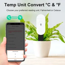 Tuya Zigbee Temperature Humidity Moisture Detector Smart Soil Tester Sensor