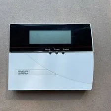 DSC LCD5500Z PowerSeries LCD Security Full-Message Alarm Keypad - Broken Base