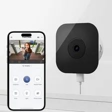 Hawkray 2K 3MP Window ,2.4GHz WiFi Indoor Cameras for Home with Person & Moti...