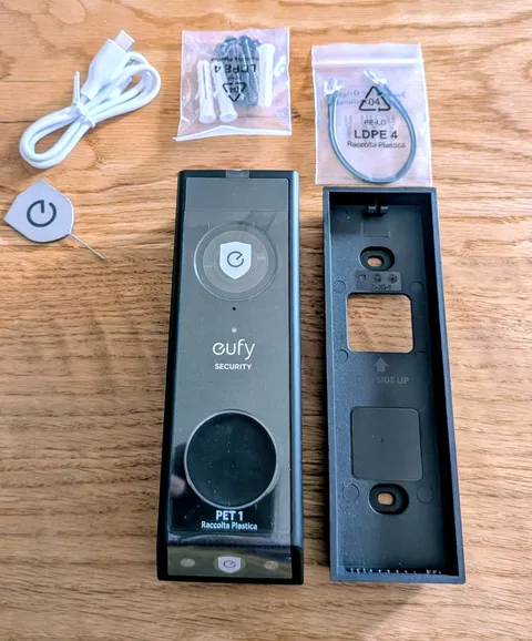 eufy E340 Doorbell with 2K Full HD Security Video Doorbell Camera