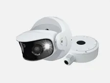 Speco O8LMST1 8MP 180 degree IP Multisensor Camera, White Brand New