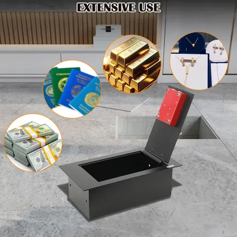 Steel Plate Underground Hidden Floor Safe For Gun Money Jewelry Home Security US