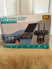 Kepeak 8K Ultra HD Triple-Lens Solar Powered Outdoor WiFi/4G Smart Sec Camera