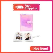 64 Pockets Photo Album Book for 2x3 Inch Film - Mini Small Albums for Fujifilm I
