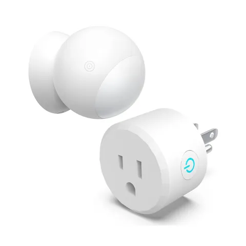 Wireless Motion Sensor Outlet with Timer, Plug-N-Play PIR Motion Ac... Fast Ship