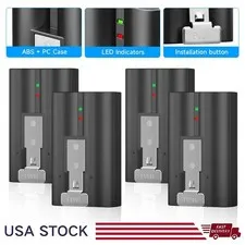 2/4x Genuine Rechargeable Battery V4 Ring Video DoorBell 2, 3 Quick Release Nice