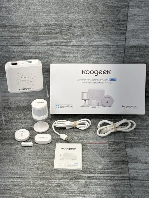 Koogeek WiFi Home Security System KDS3 Smart Home ZC-Z1-K Complete Set