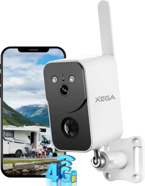 Outdoor 4G Security Camera with Motion Detection & HD Night Vision –  Rated