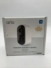 ARLO ESSENTIAL SECURITY CAMERA 2K 2ND GEN, INDOOR/OUTDOOR WIRELESS CAMERA