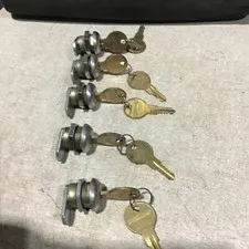 Lot Of 5 Sets Ch549 Replacement Locks Kitchen Drawer with Keys Cam
