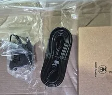 Wired IP/Network Surveillance Camera Indoor/Outdoor Color White/Black w/ Adapter