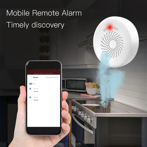 ZigBee Smart Gas Leak Detector Natural Combustible Gas Leakage Sensor Alarm NEW