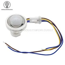 AC85-265V PIR Infrared Sensor Motion Detect Light Switch Adjustable Time Delay