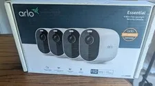 Arlo VMC2430-100NAR Essential 4 Spotlight Security Cameras - 4 Pack