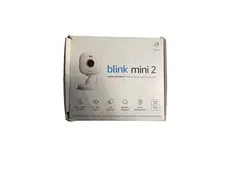 Blink Mini 2 Security Camera 1080p Wired Indoor Outdoor Night Vision Audio  NEW