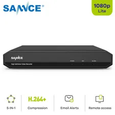 8/16 Channel Digital Video Recorder Full 1080N CCTV DVR Matching Analog Cameras 