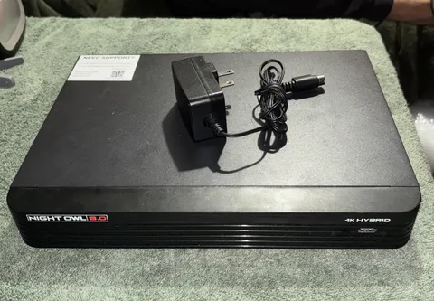 Night Owl 8.0・4ch・1TB HDD 4CH・Hybrid 4K DVR・DVR-H2T80B-41