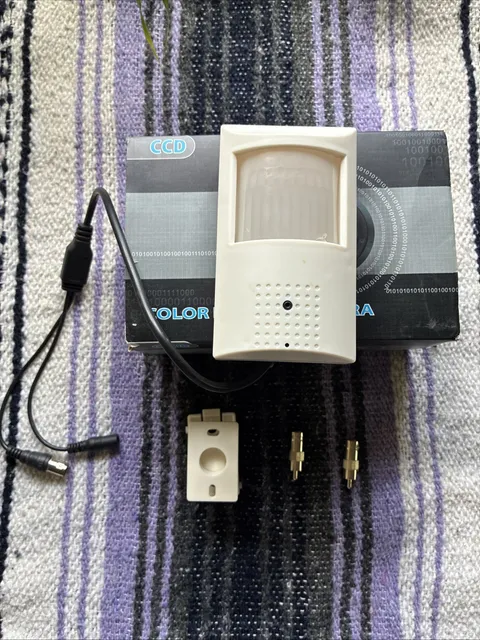 Security Camera  Titanium, COAX,  Motion Detector Camera. **Not tested**