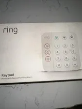 Ring 5AT2S7 (2nd Gen) White 19-Button Home Security System Wireless Alarm Keypad