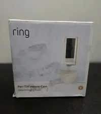 Ring Pan-Tilt Indoor Cam - White - Open Box