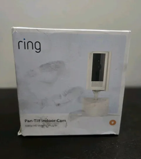 Ring Pan-Tilt Indoor Cam - White - Open Box