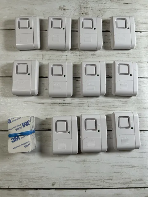 (11) GE 56789 Home Window or Door Chime or Alarm - Battery Operated, No Wiring