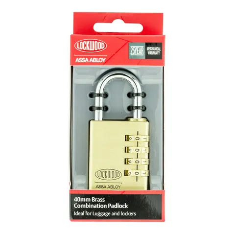 Lockwood 40mm 150 Series Combination Padlock