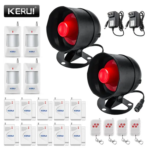 Wireless Alarm System Home Garage Security Burglar Door Sensor Motion Detector