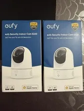 Eufy Security Indoor Cam E220 2-Cam , 2K Security Indoor Camera Pan & Tilt, P