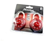 Master Lock 2 Padlock One Combination Set - 1530T Tough Under Fire