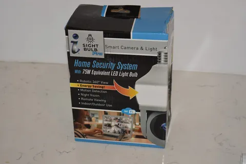 Sight Bulb WiFi Smart Camera & Light Pro, 75W Equivalent LED Light