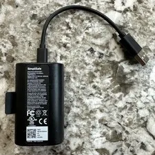 SimpliSafe Outdoor Camera Battery Pack Black Charging Cord Cable SSCAM-BAT1 OEM
