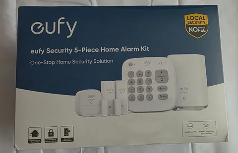 Eufy Security 5-Piece Home Alarm Kit, Home Security System, Keypad, Motion Senso