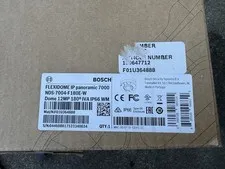 Bosch 12MP 180 IVA Outdoor Dome Camera 1.6 mm Fixed Lens NDS-7004-F180E-W