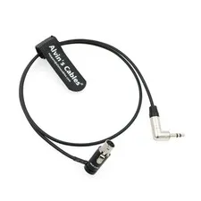 Alvin’s Cables Low-Profile TA5F to 3.5mm TRS Audio-Cable for Lectrosonics-DCH...