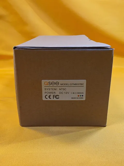 Q-See QTN8037BC HD 3 Megapixel White Bullet Style Security Camera. New in Box